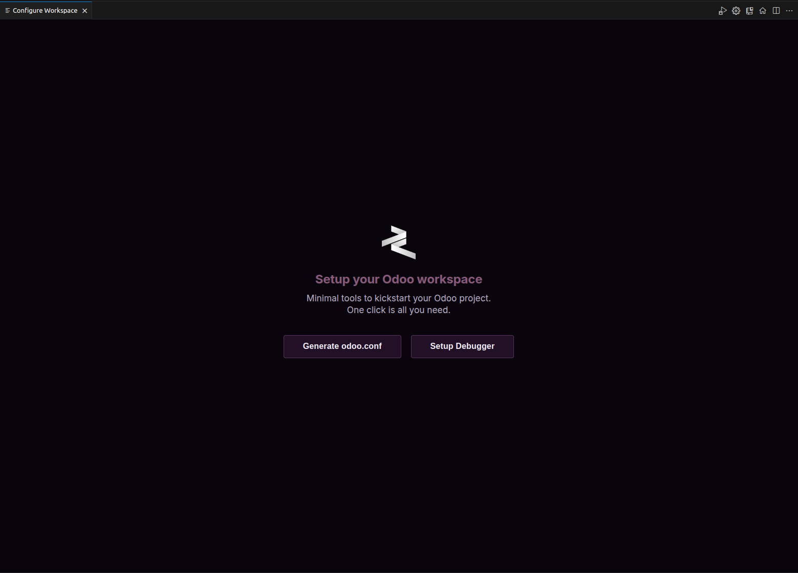Configure Workspace