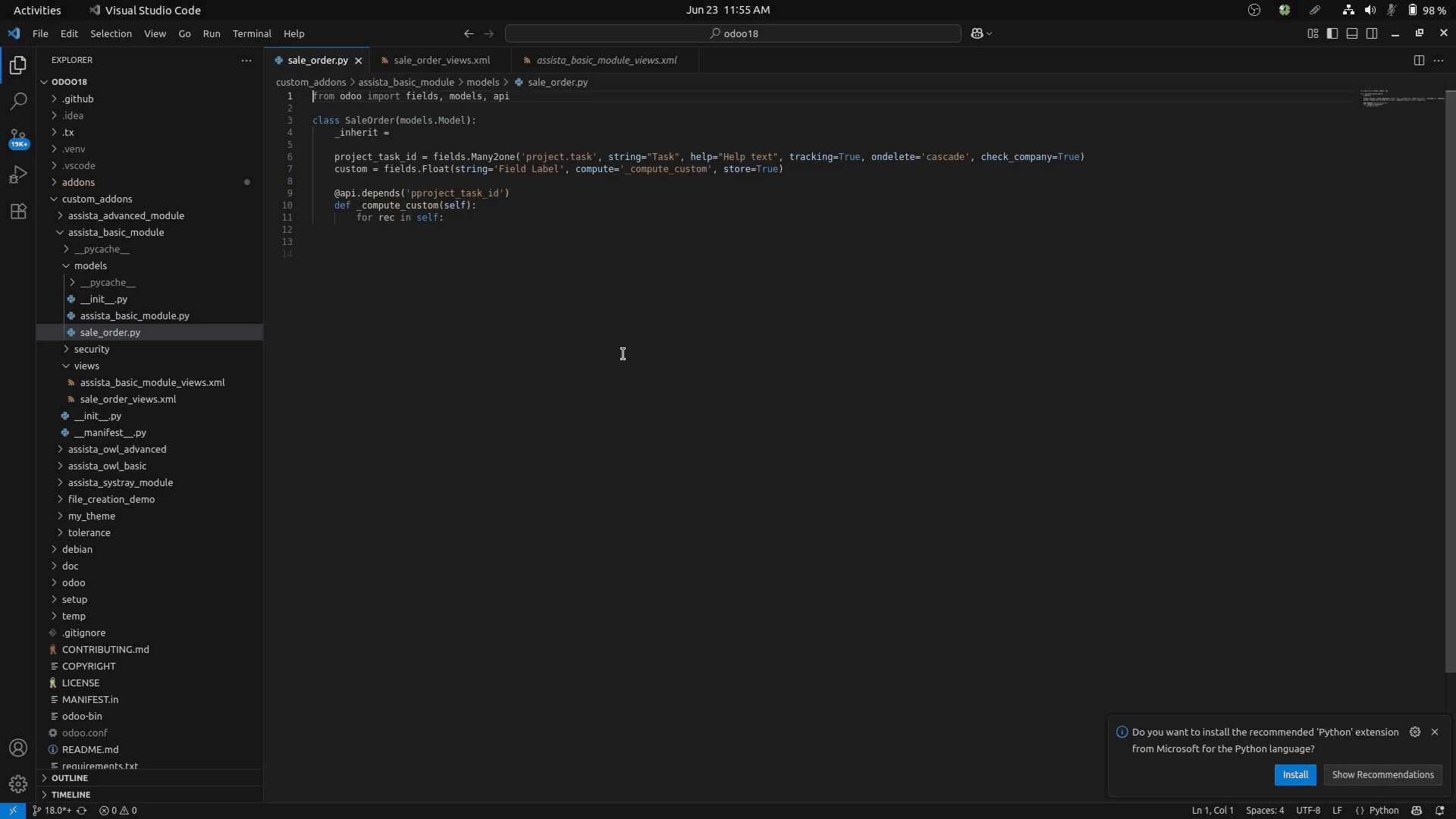 Smart Suggestions in action